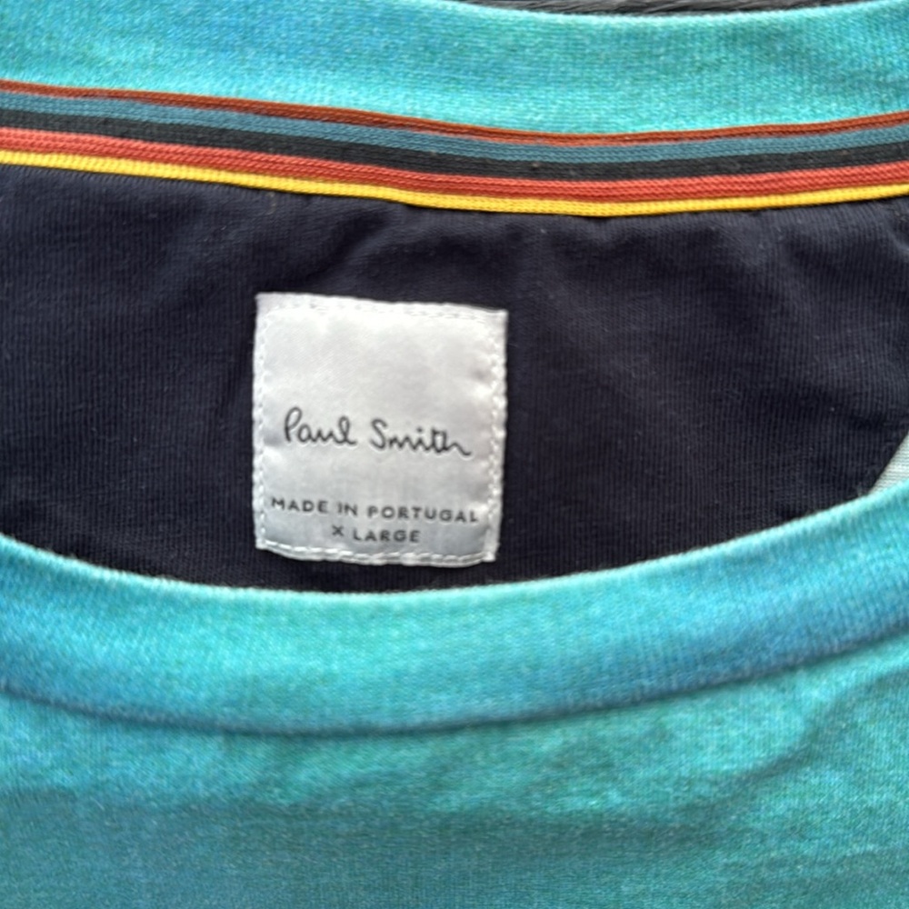Paul Smith Multi Colored T Shirt In XL - Picture 2 of 3